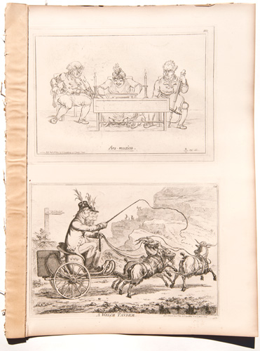 gillray original engravings Ars Musica

A Welch Tandem